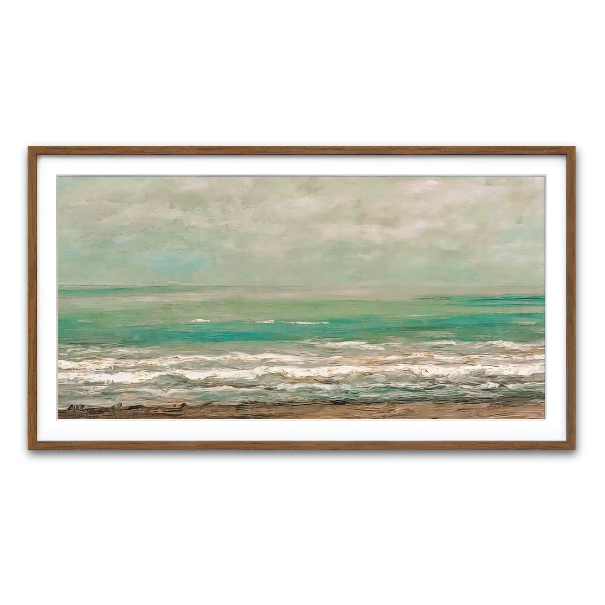 Framed Print 2x1 Walnut