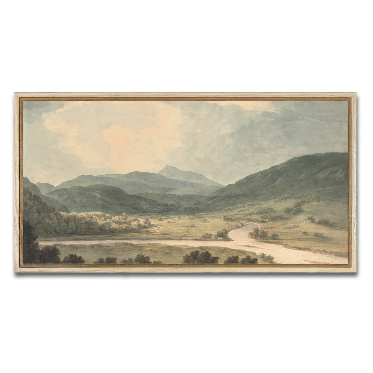 AUTO-MOCKUP WHITE | river lands | 1 Piece | Natural Framed Canvas | group=2x1