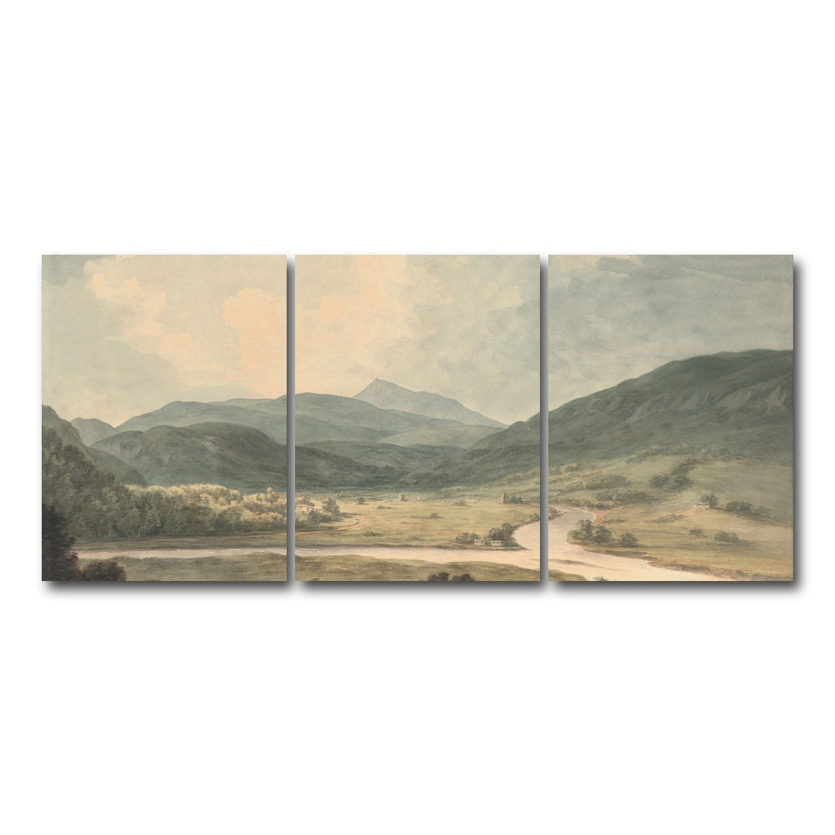 AUTO-MOCKUP WHITE | river lands | 3 Piece | Gallery Wrap Canvas | group=18x24