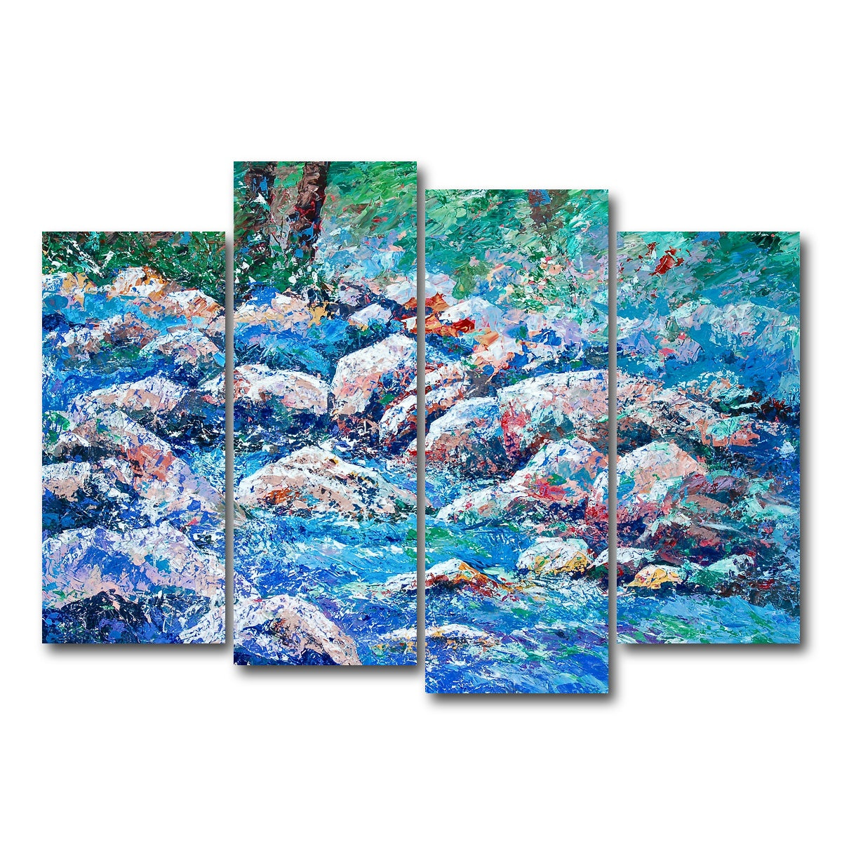 AUTO-MOCKUP WHITE | river rhapsody | 4 Piece | Gallery Wrap Canvas | group=4_normal