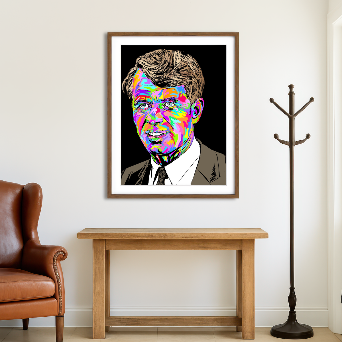 AUTO-MOCKUP ROOM | Robert Kennedy Wall Art