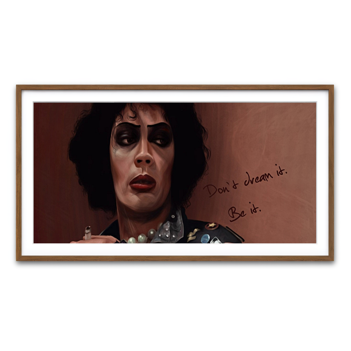 Framed Print 2x1 Walnut