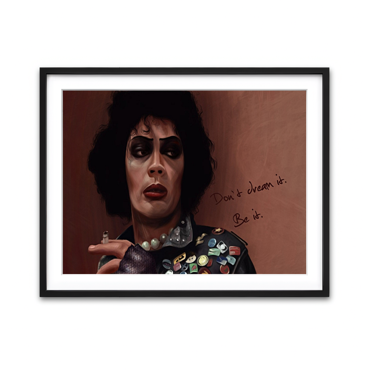 Framed Print 4x3 Black