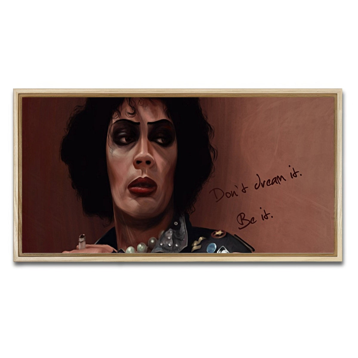 AUTO-MOCKUP WHITE | rocky horror | 1 Piece | Natural Framed Canvas | group=2x1