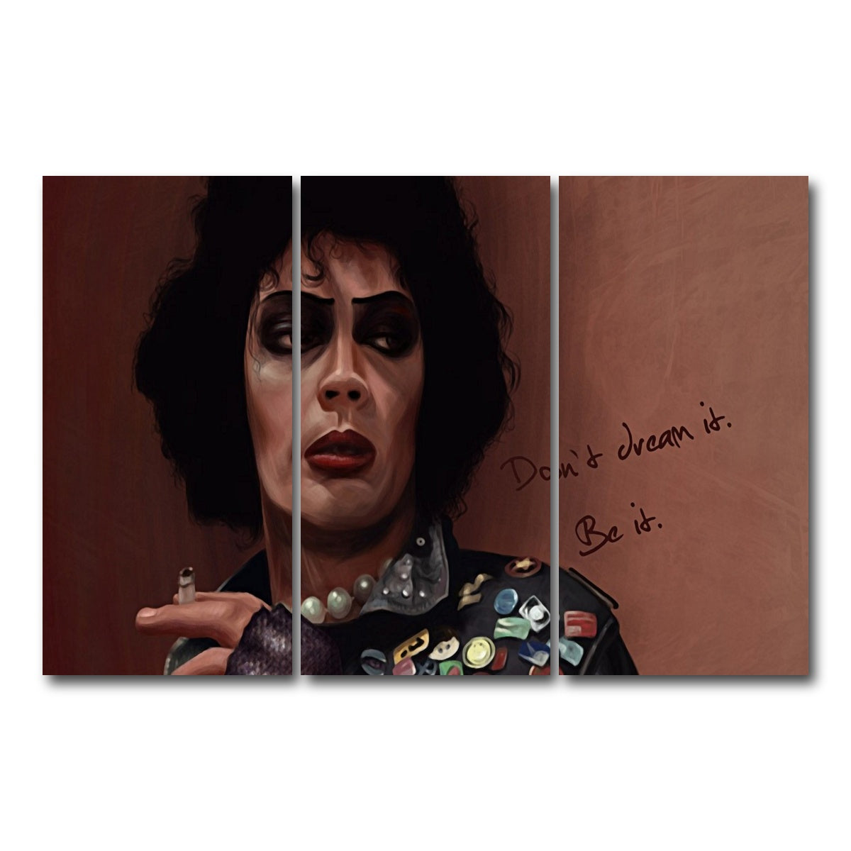 AUTO-MOCKUP WHITE | rocky horror | 3 Piece | Gallery Wrap Canvas | group=12x24