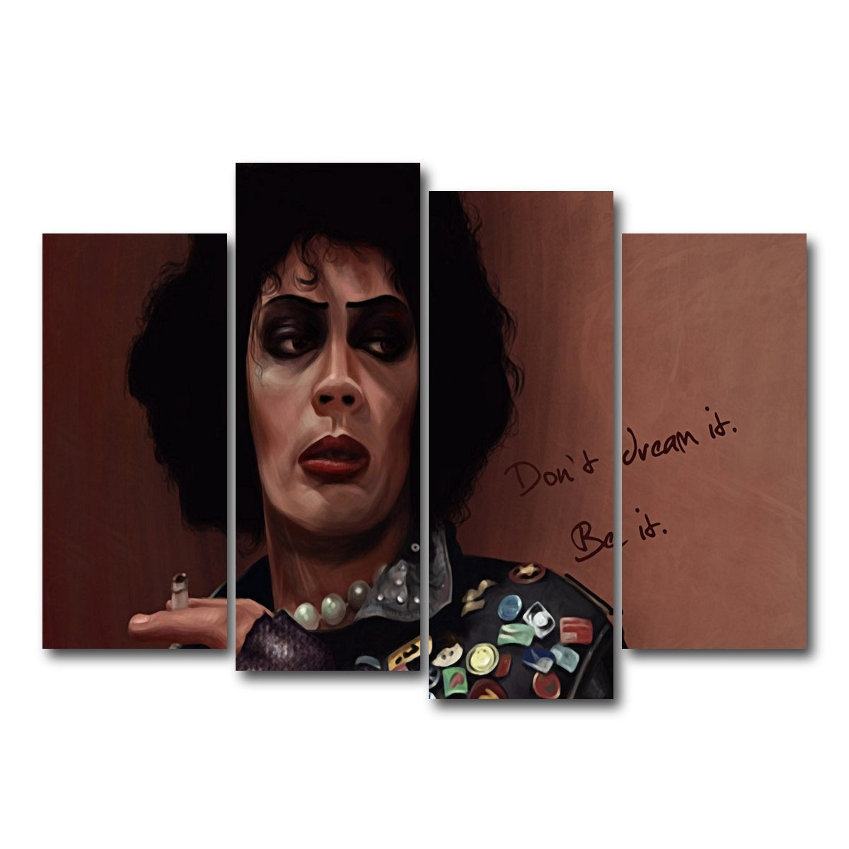 AUTO-MOCKUP WHITE | rocky horror | 4 Piece | Gallery Wrap Canvas | group=4_normal