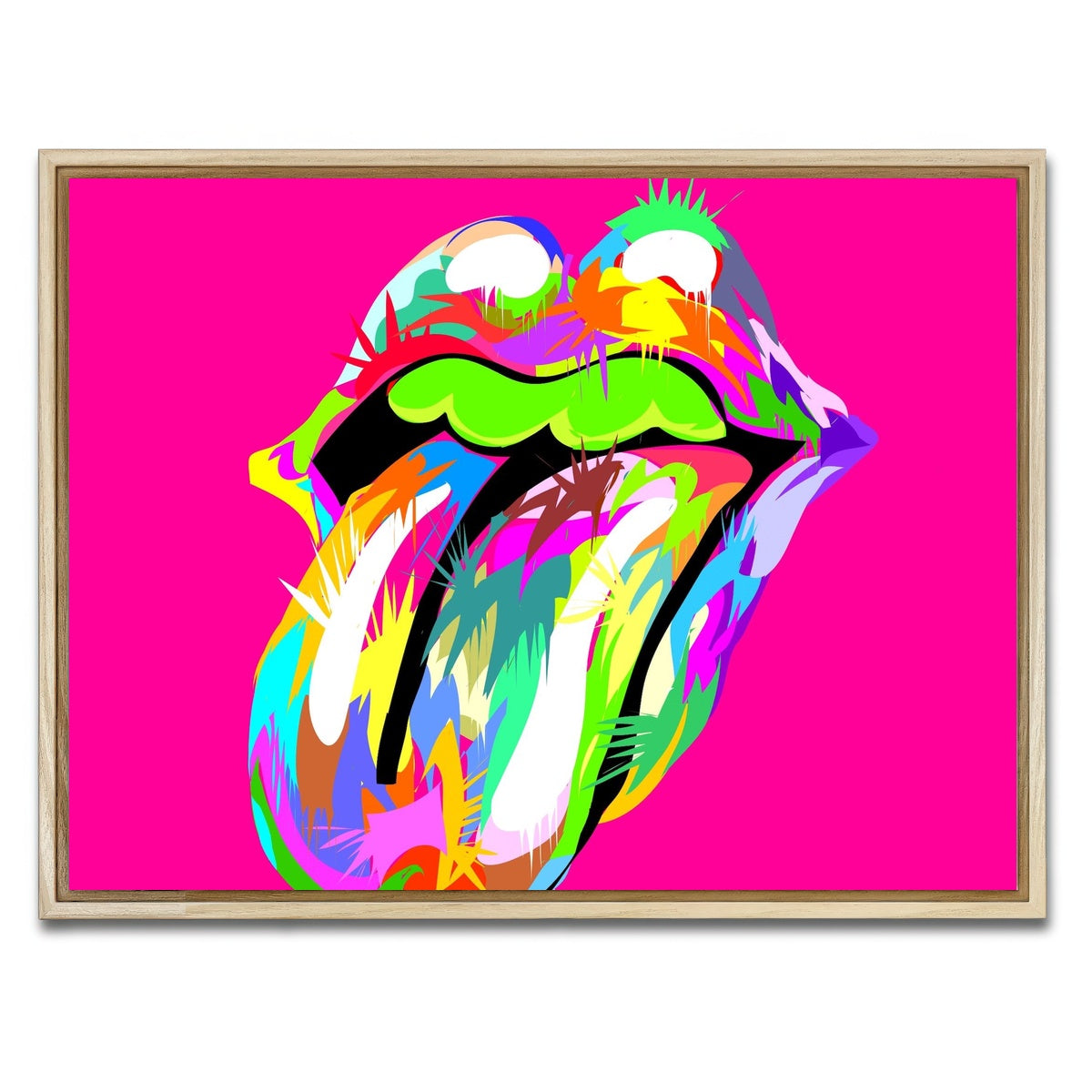 AUTO-MOCKUP WHITE | rolling mouth swag | 1 Piece | Natural Framed Canvas | group=4x3