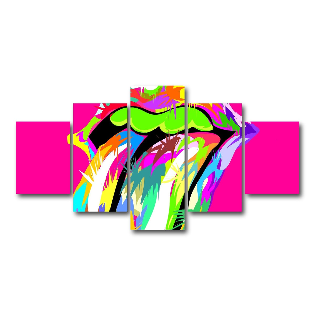 AUTO-MOCKUP WHITE | rolling mouth swag | 5 Piece | Gallery Wrap Canvas | group=5_short