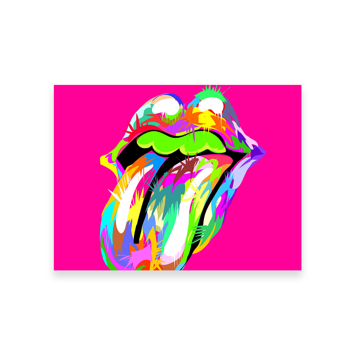 Rolling Mouth Swag Wall Art