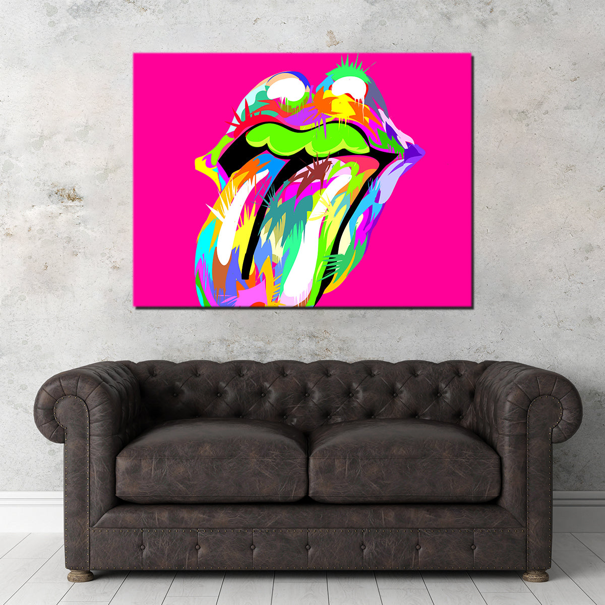 Rolling Mouth Swag Wall Art
