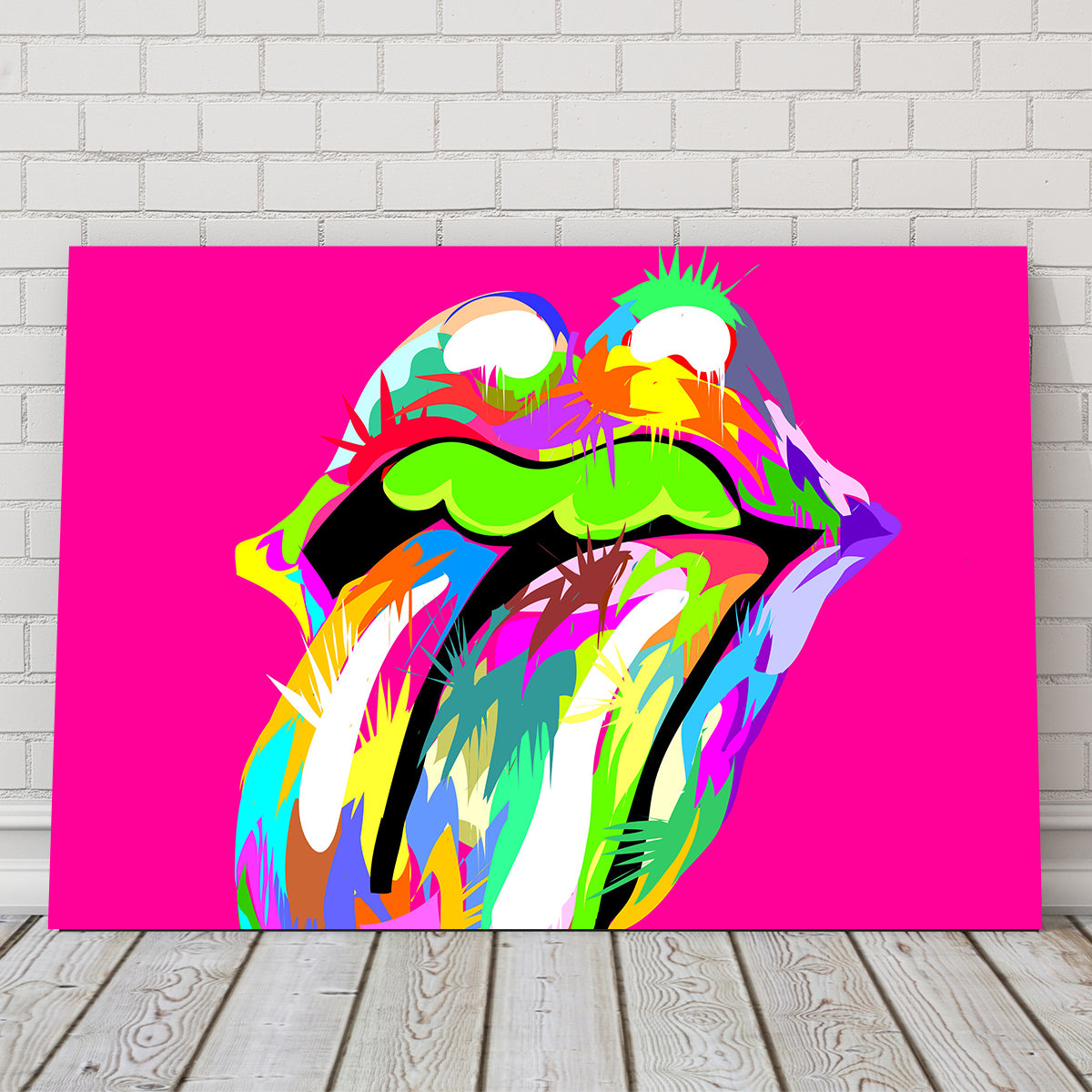 Rolling Mouth Swag Wall Art