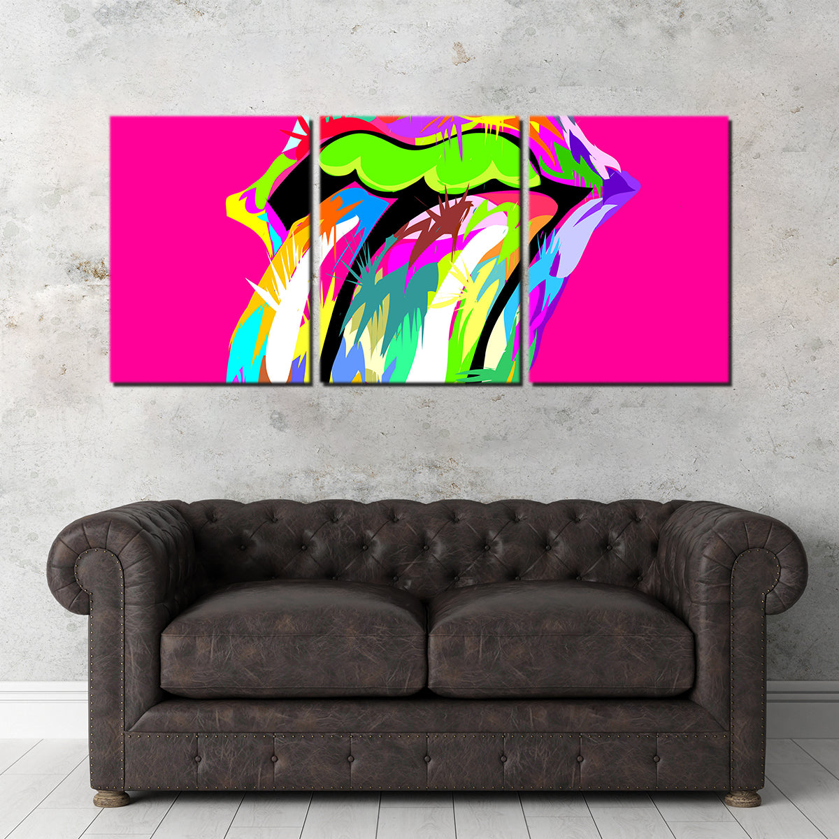 Rolling Mouth Swag Wall Art