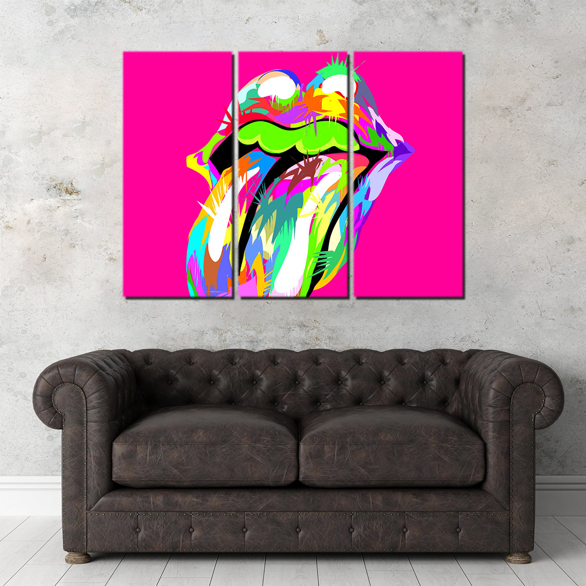 Rolling Mouth Swag Wall Art