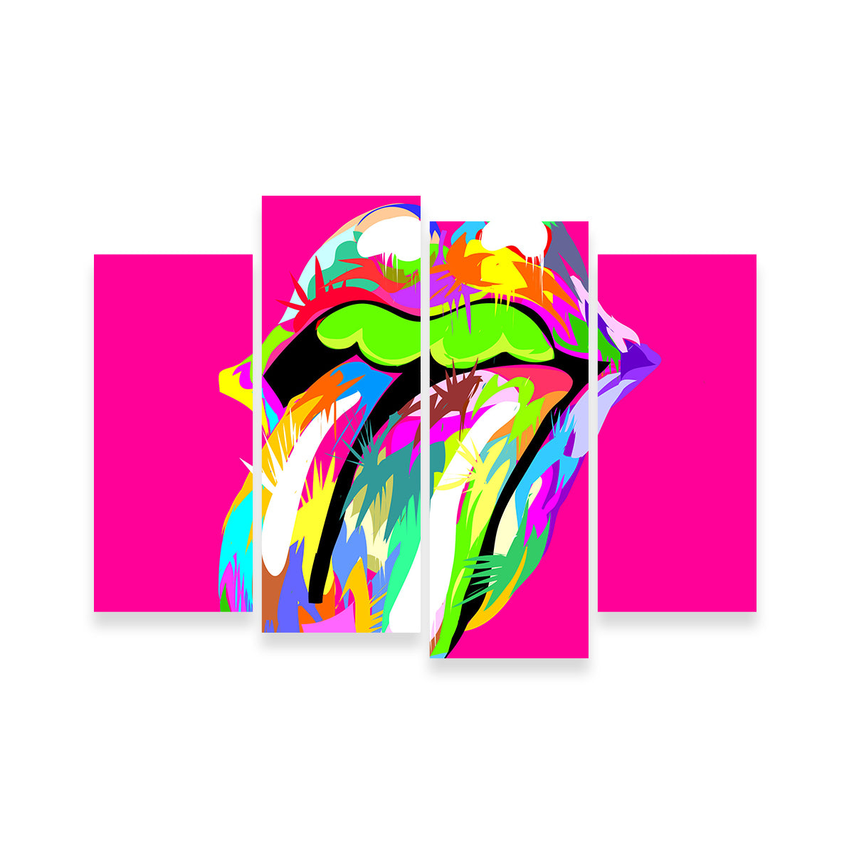 Rolling Mouth Swag Wall Art
