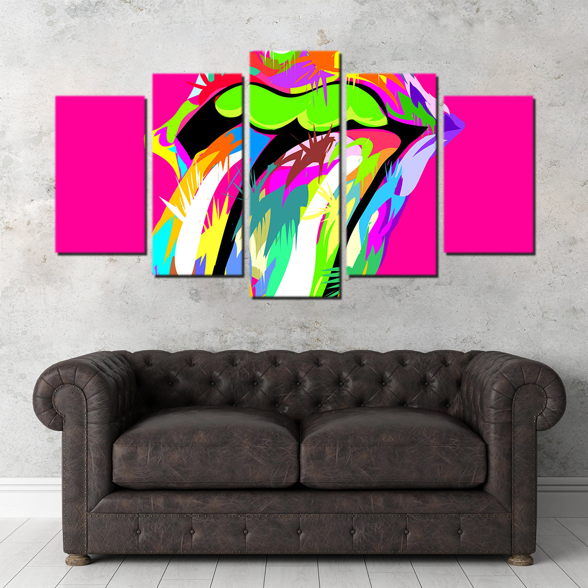 Rolling Mouth Swag Wall Art