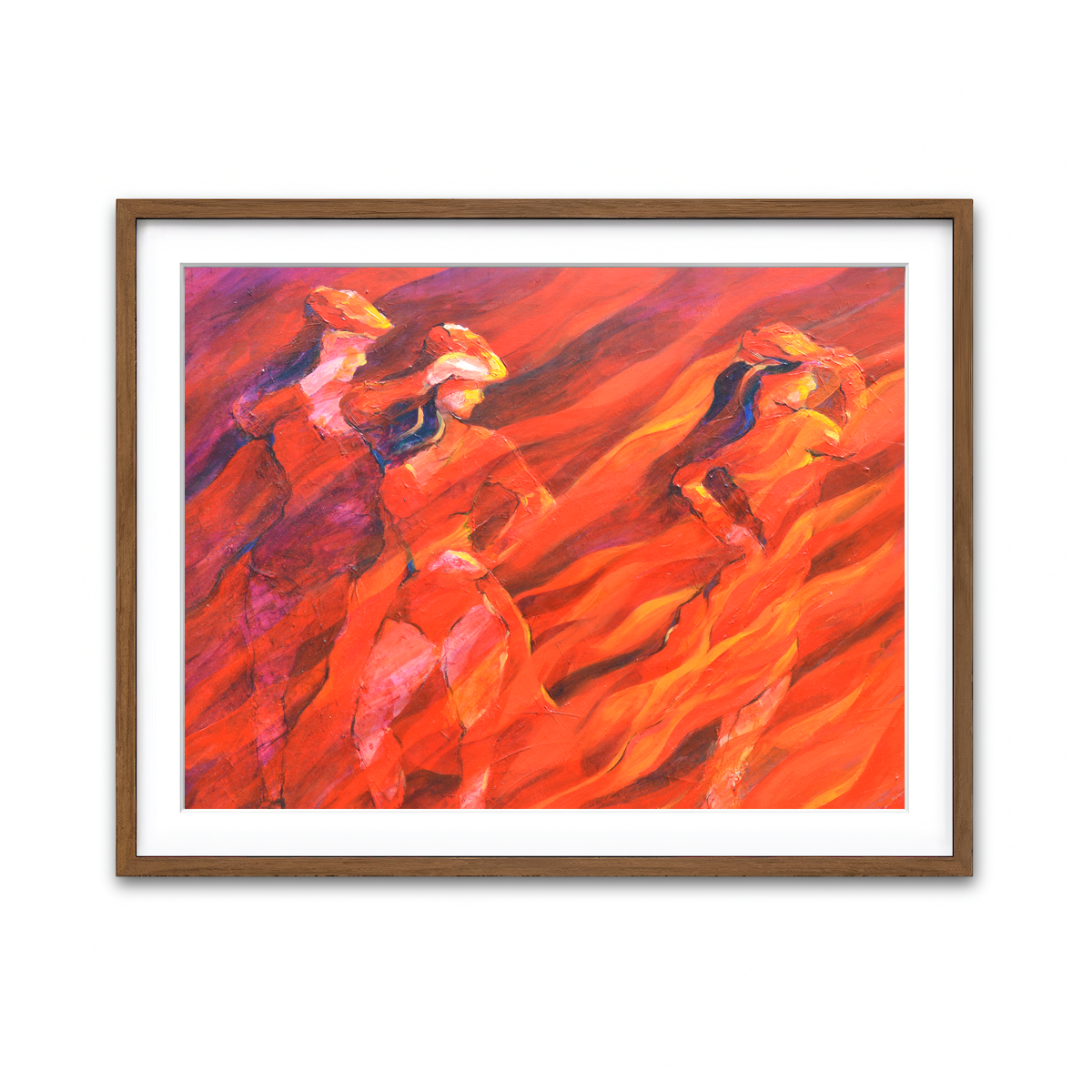 Framed Print 4x3 Walnut