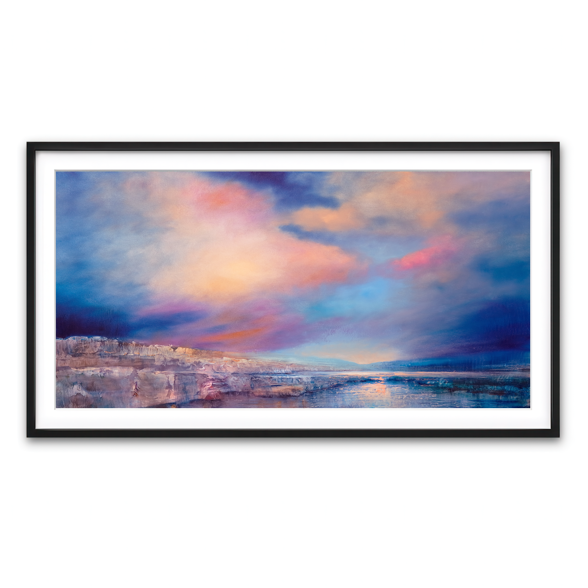 Framed Print 2x1 Black