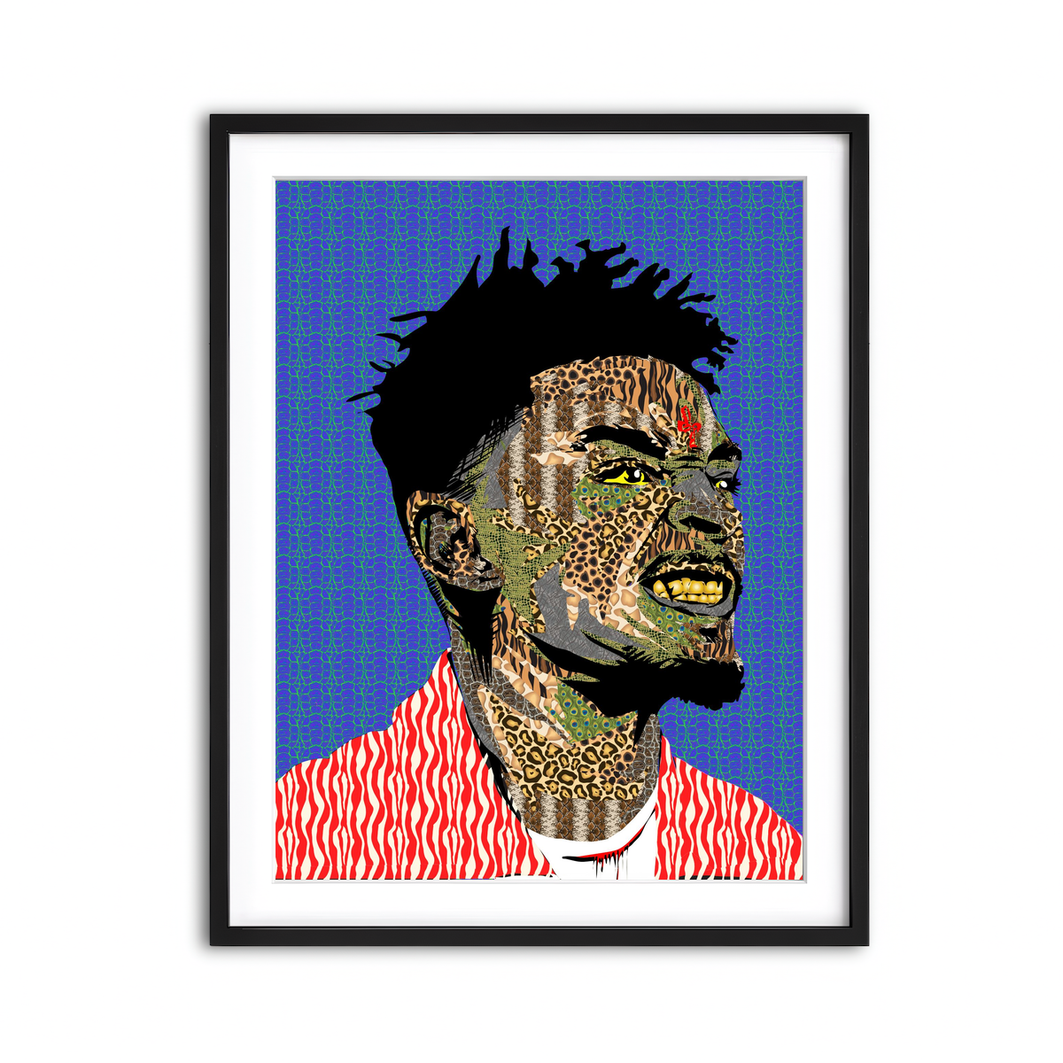 Framed Print 3x4 Black