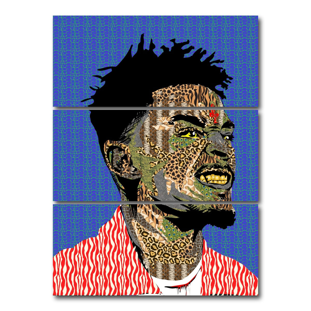 AUTO-MOCKUP WHITE | savage | 3 Piece | Gallery Wrap Canvas | group=8x18_stacked