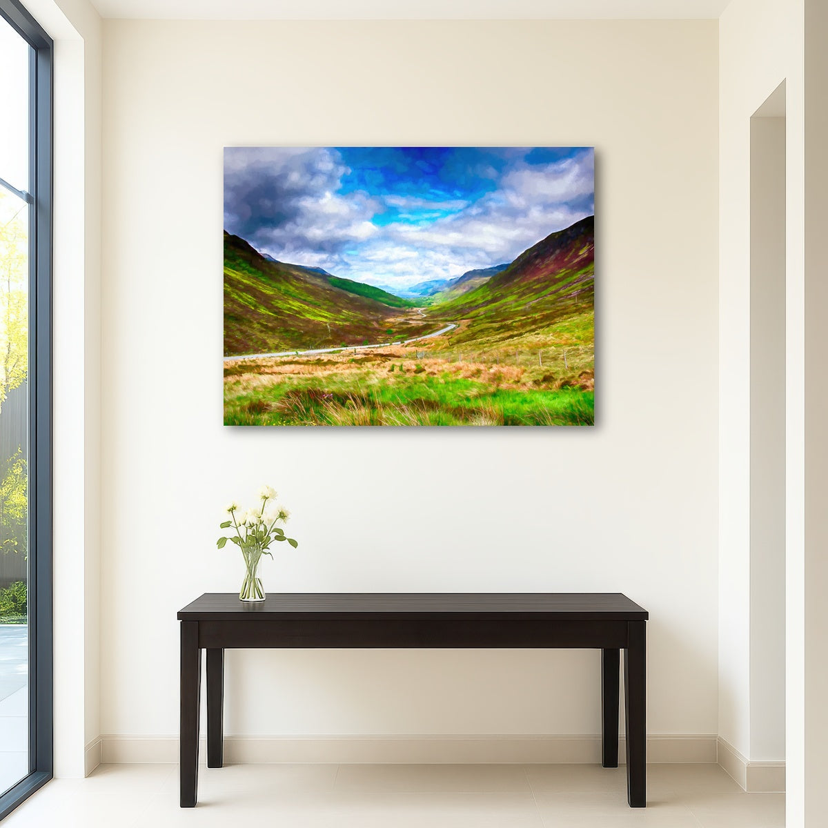 AUTO-MOCKUP ROOM | scottish highlands