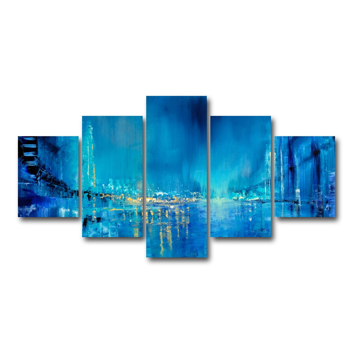 AUTO-MOCKUP WHITE | seagulls over the bridges | 5 Piece | Gallery Wrap Canvas | group=5_short