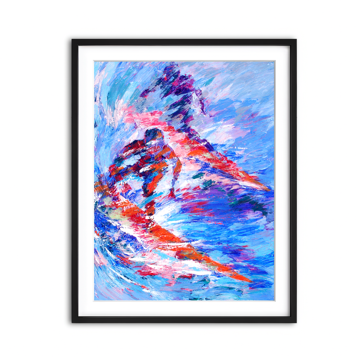 Framed Print 3x4 Black
