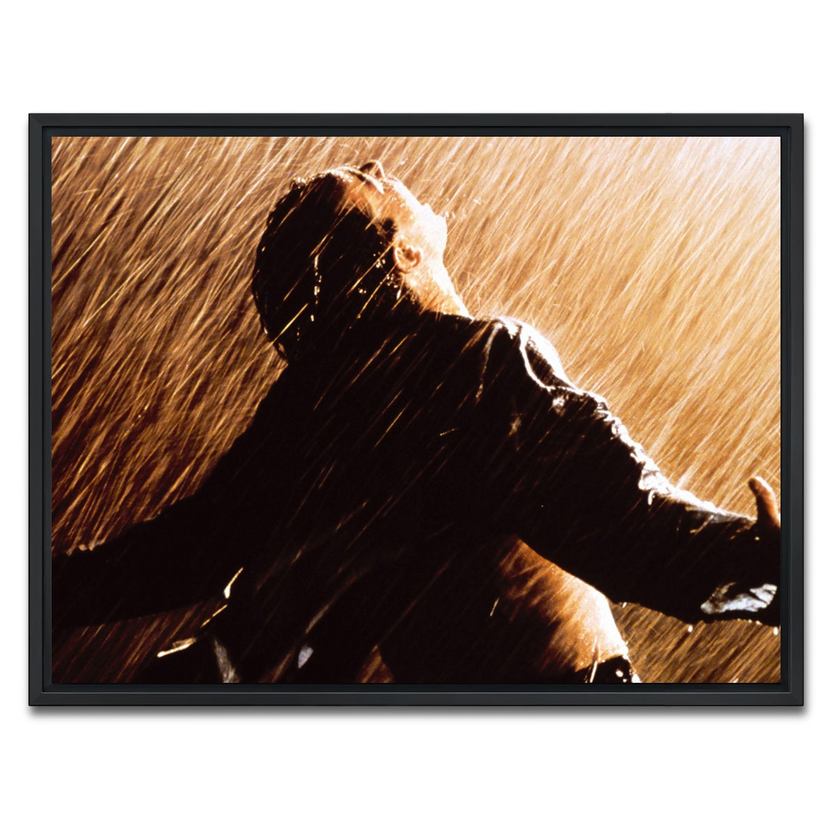 AUTO-MOCKUP WHITE | shawshank redemption | 1 Piece | Black Framed Canvas | group=4x3