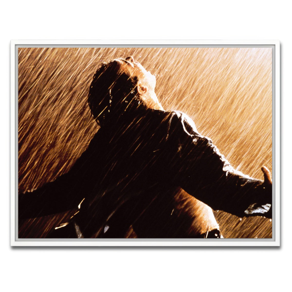 AUTO-MOCKUP WHITE | shawshank redemption | 1 Piece | White Framed Canvas | group=4x3