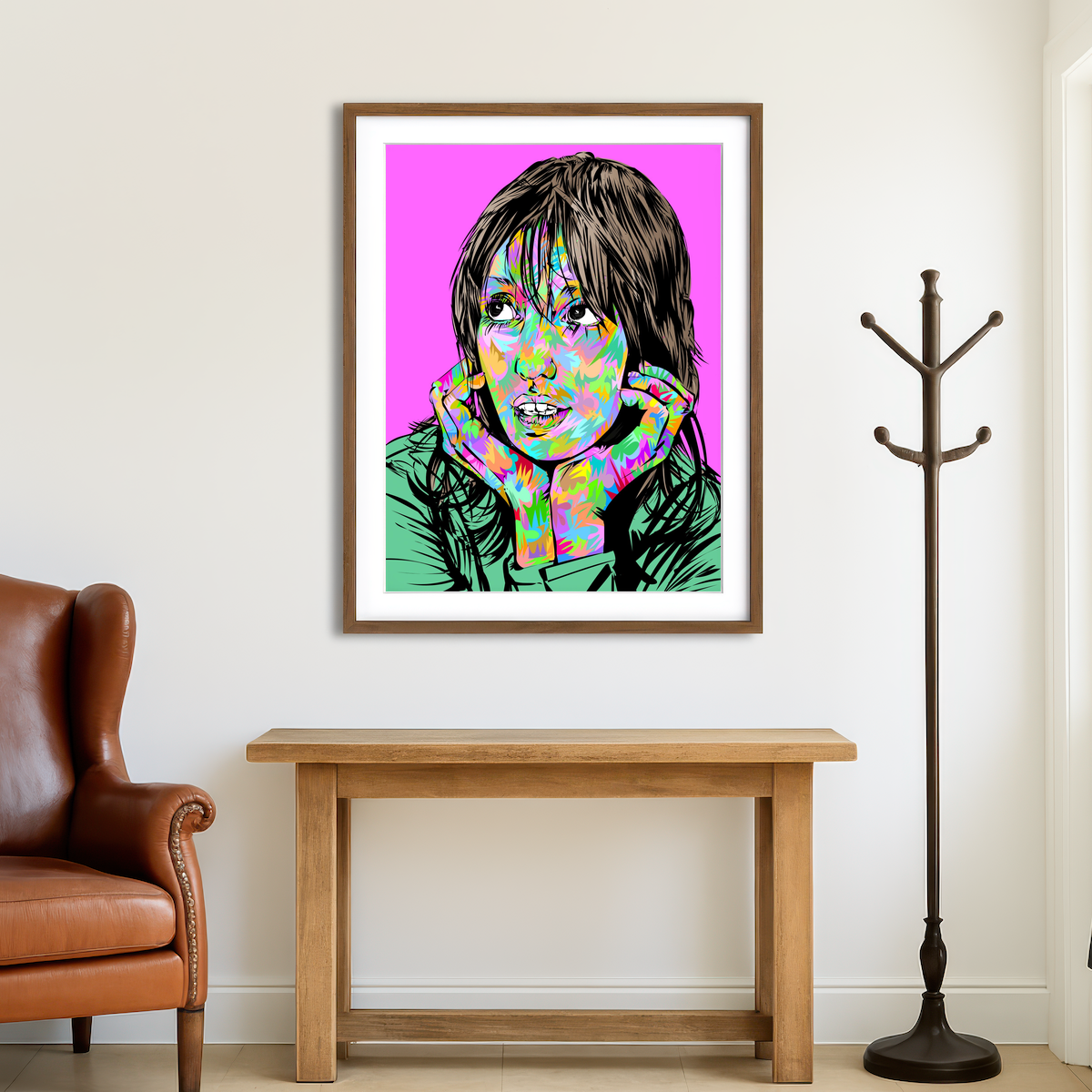 AUTO-MOCKUP ROOM | Shelley Duvall Wall Art