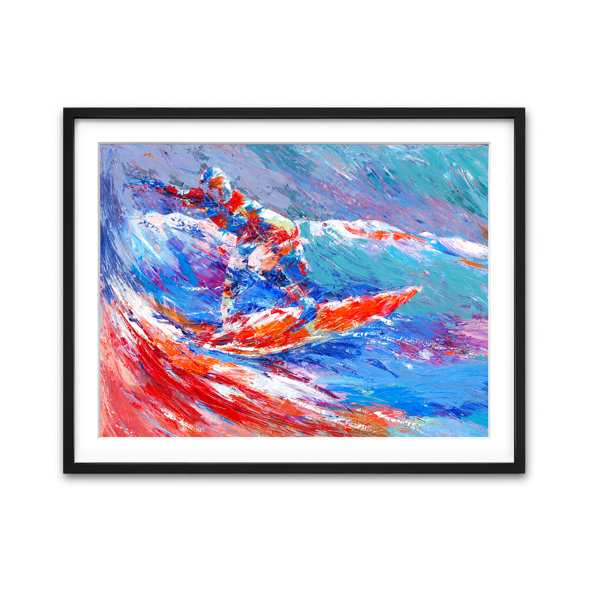 Framed Print 4x3 Black