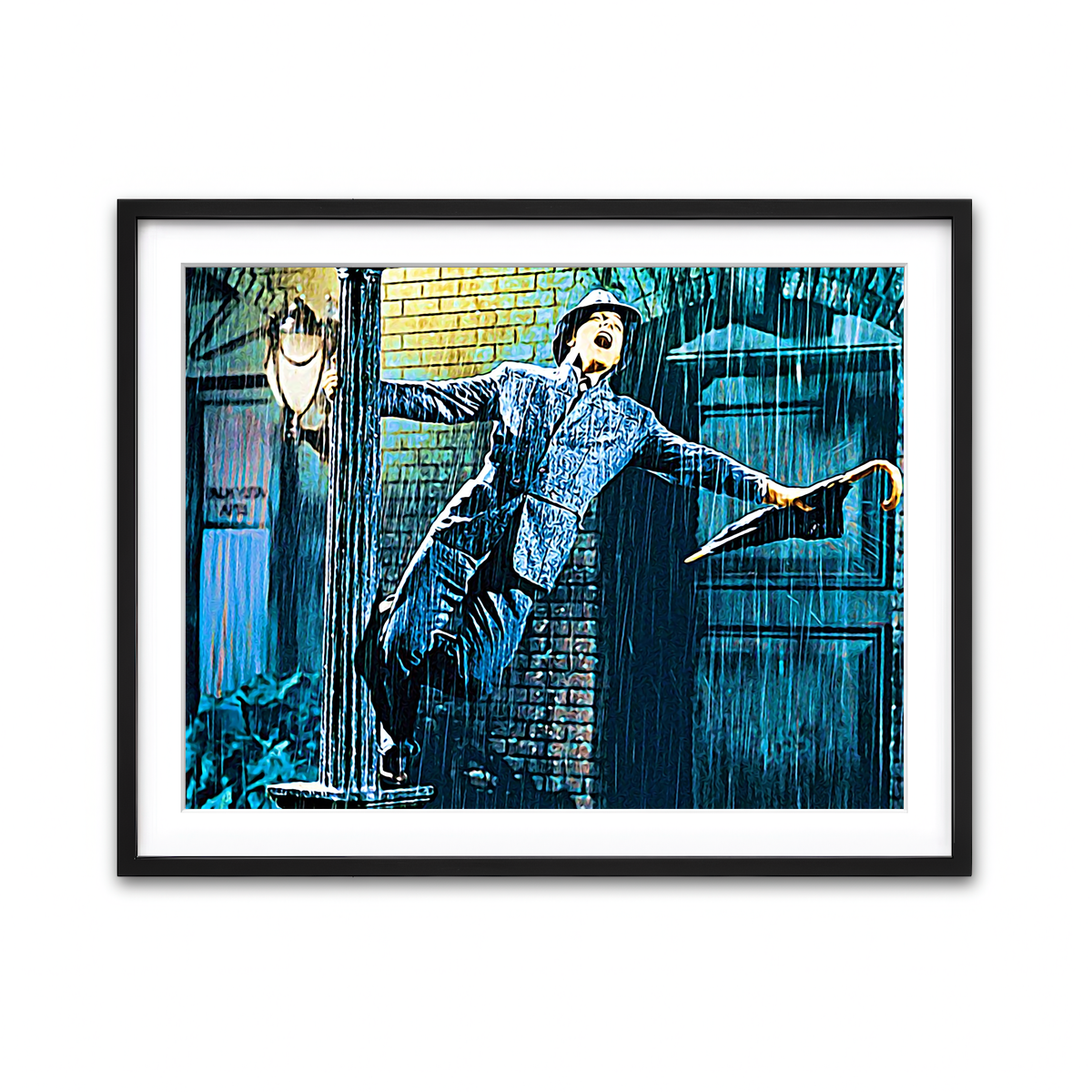 Framed Print 4x3 Black