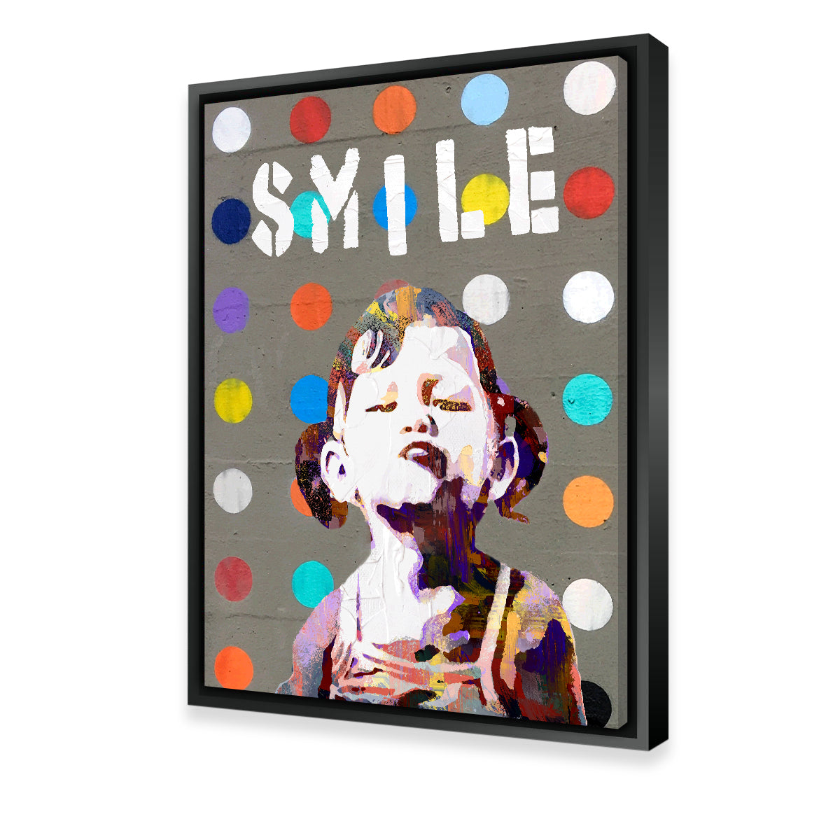 Smile Girl Wall Art