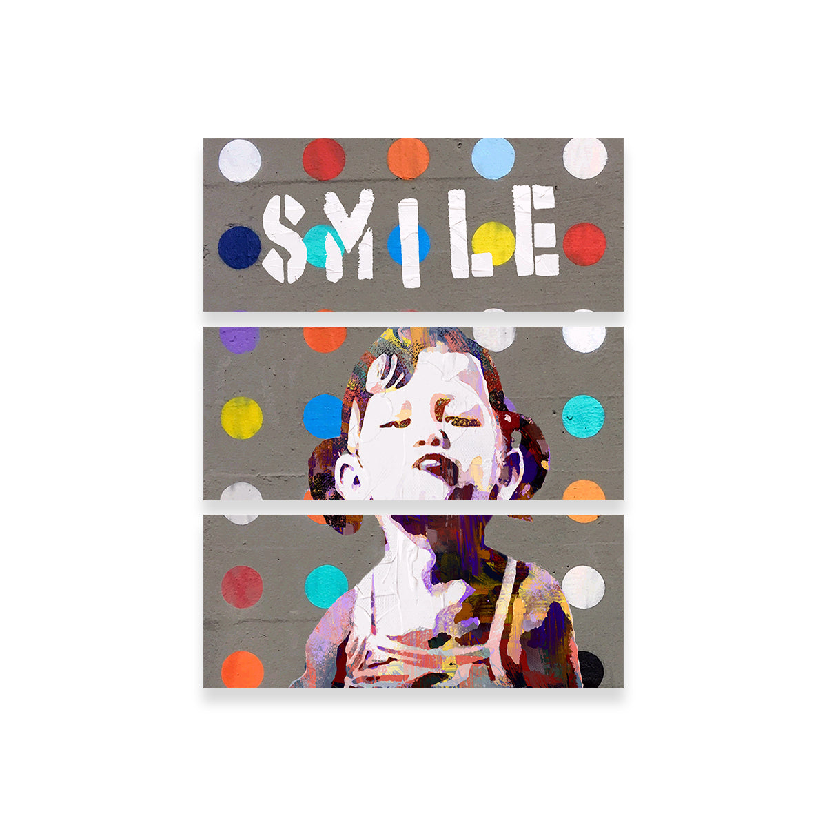 Smile Girl Wall Art