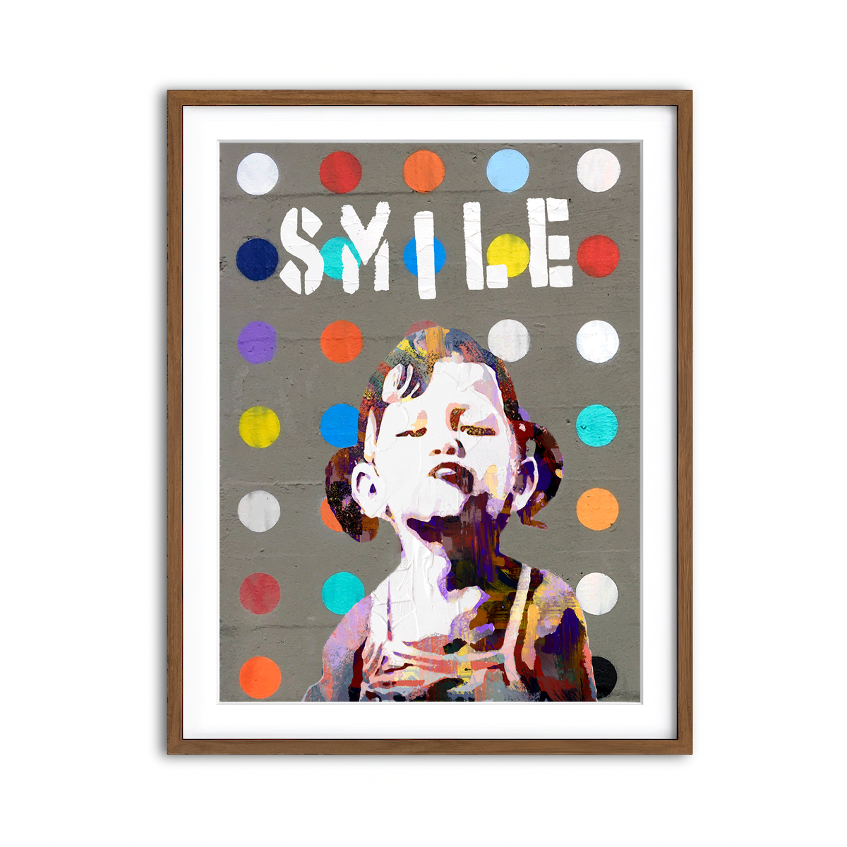 Framed Print 3x4 Walnut