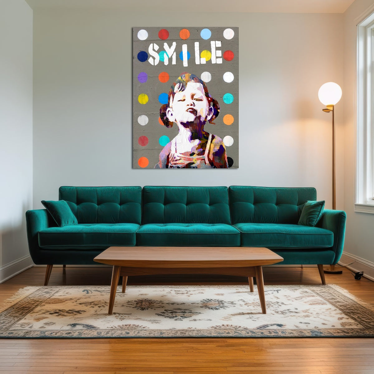 AUTO-MOCKUP ROOM | smile girl