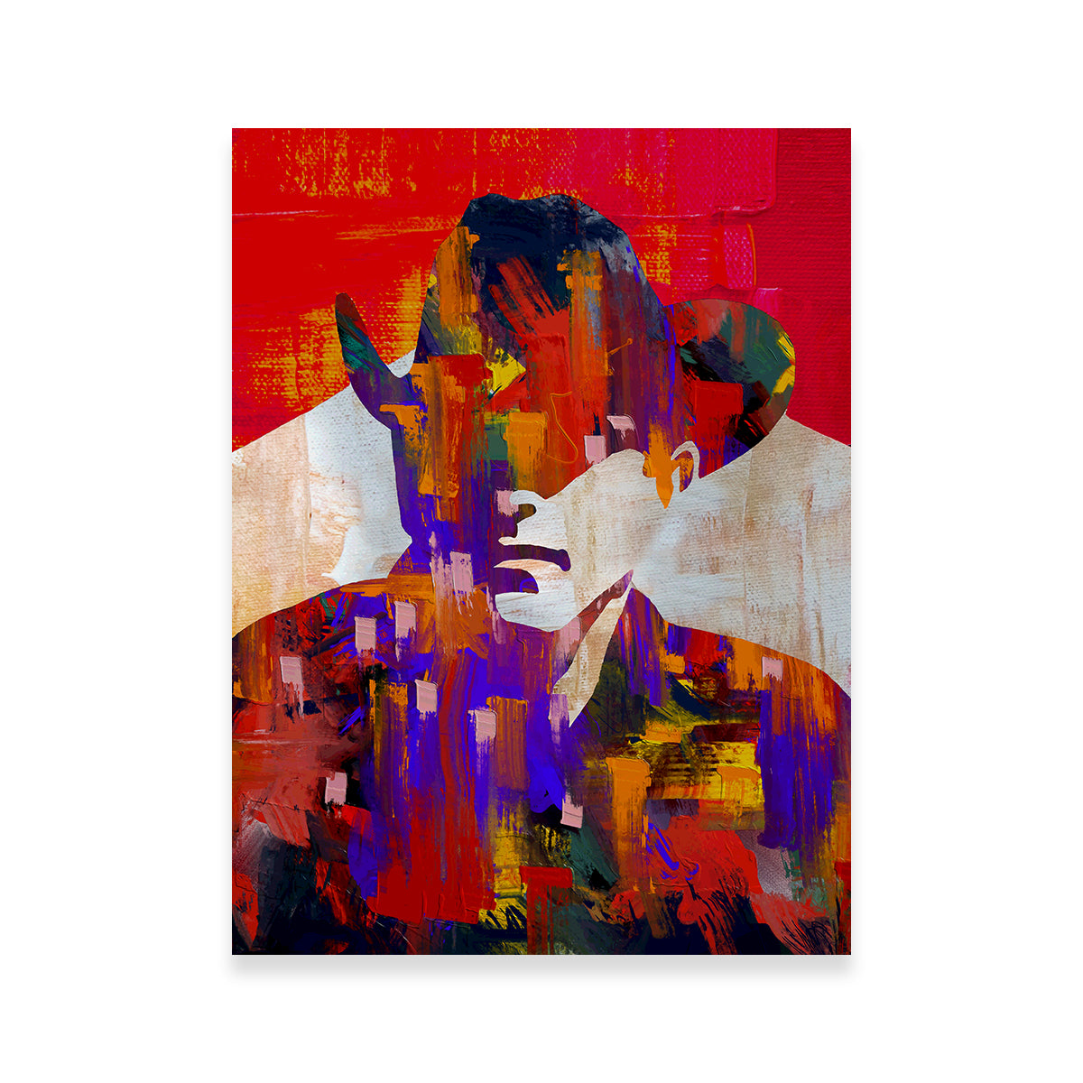 Smoker Man Wall Art