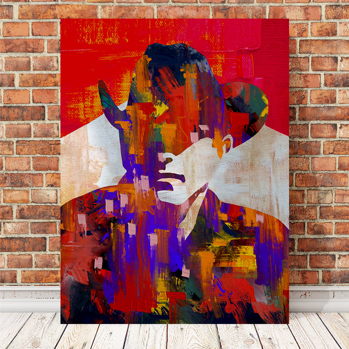 Smoker Man Wall Art