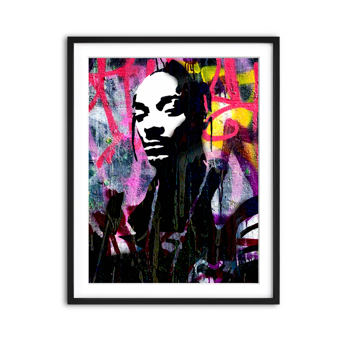 Framed Print 3x4 Black