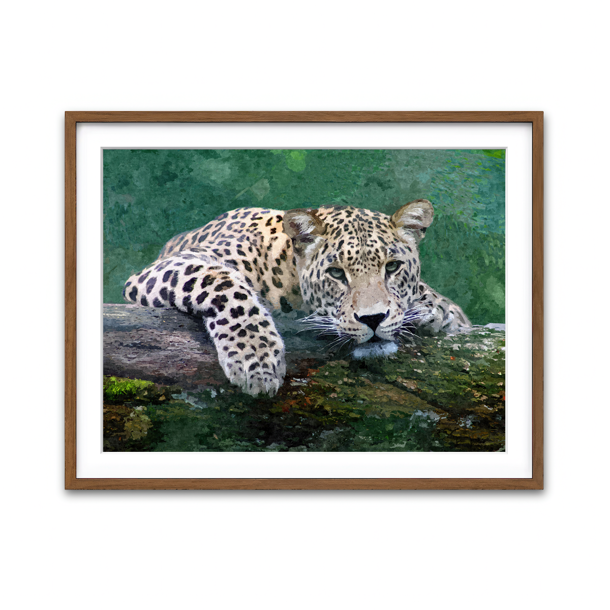 Framed Print 4x3 Walnut