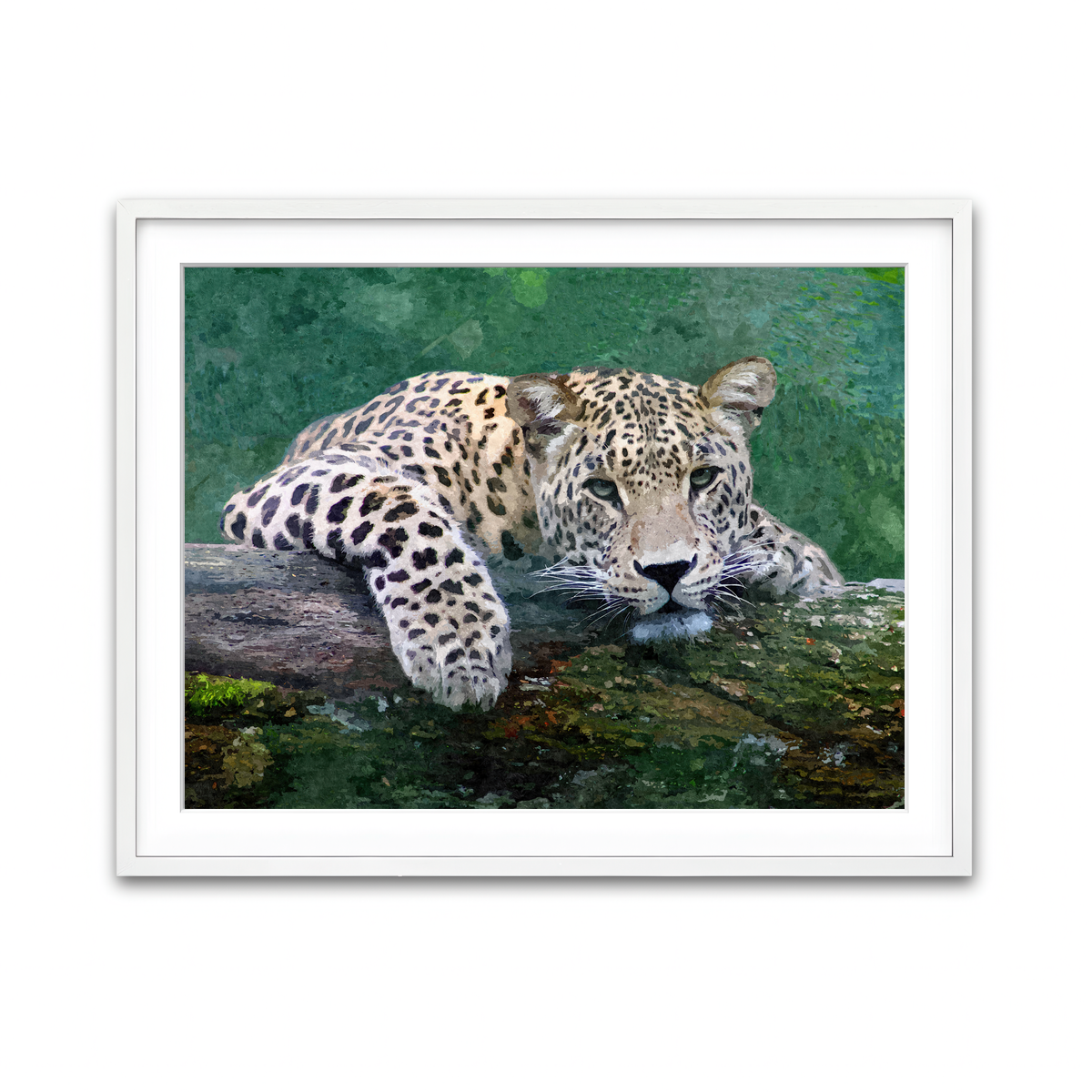 Framed Print 4x3 White