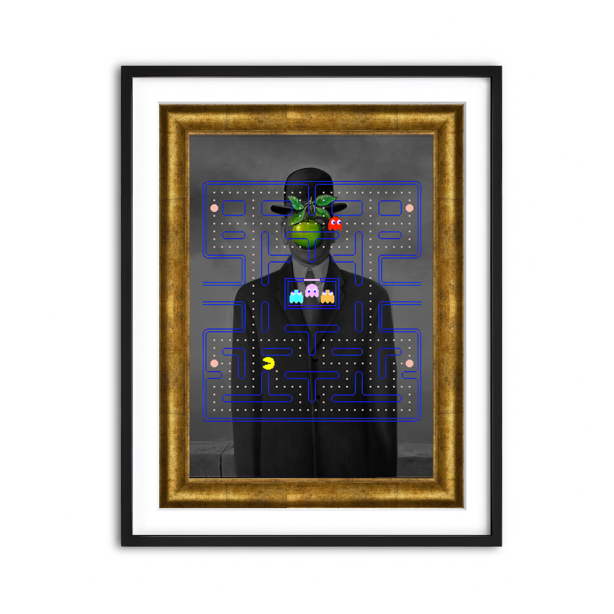 Framed Print 3x4 Black