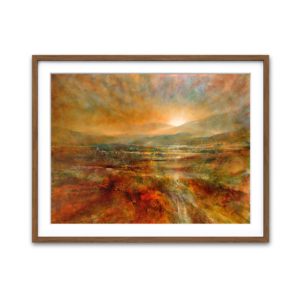 Framed Print 4x3 Walnut