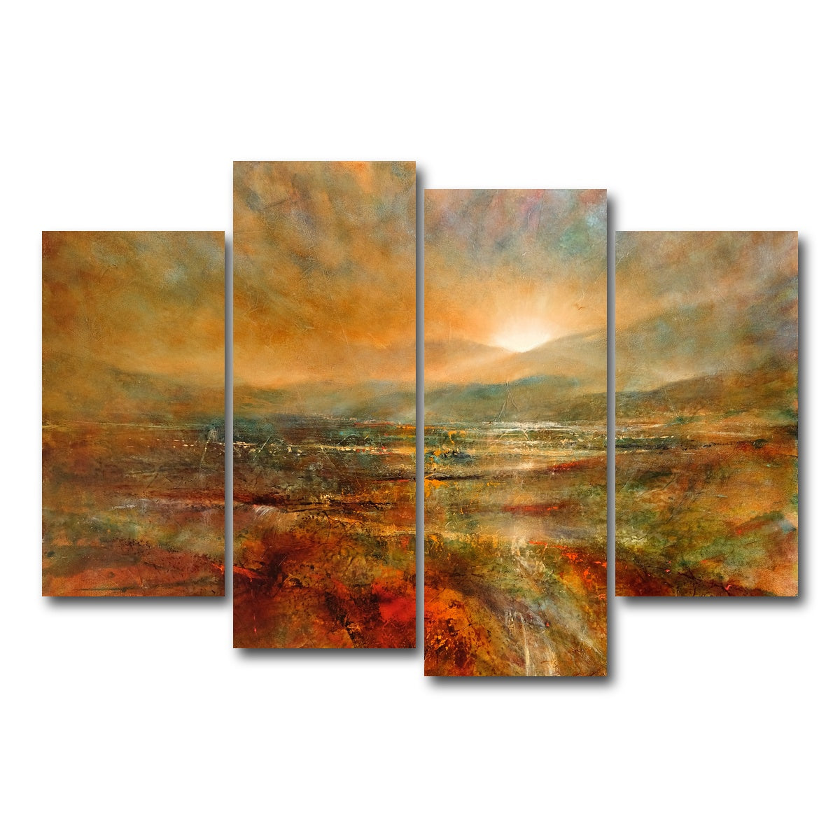 AUTO-MOCKUP WHITE | sonnenaufgang | 4 Piece | Gallery Wrap Canvas | group=4_short