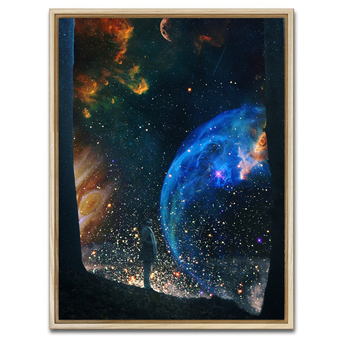 AUTO-MOCKUP WHITE | space | 1 Piece | Natural Framed Canvas | group=3x4