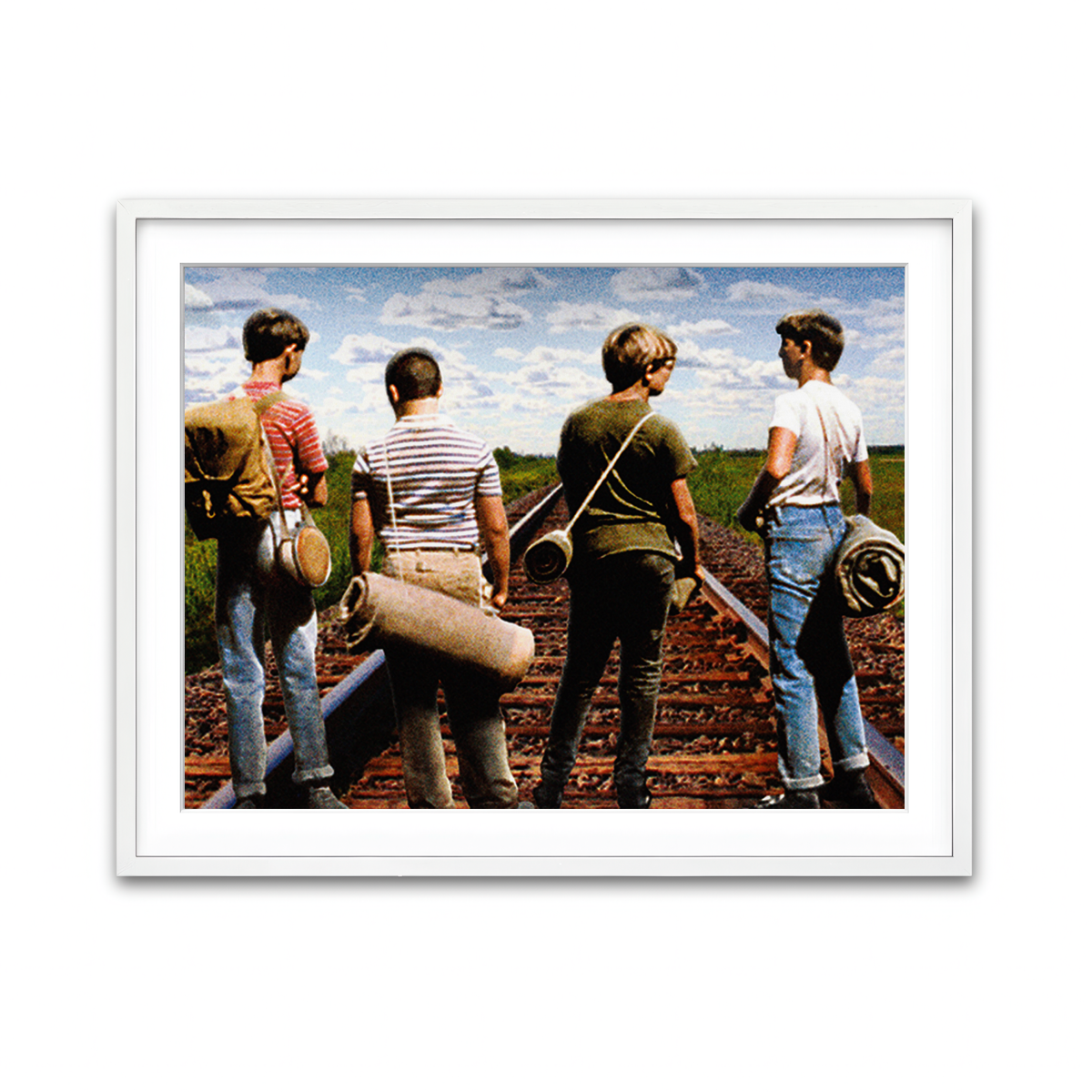 Framed Print 4x3 White