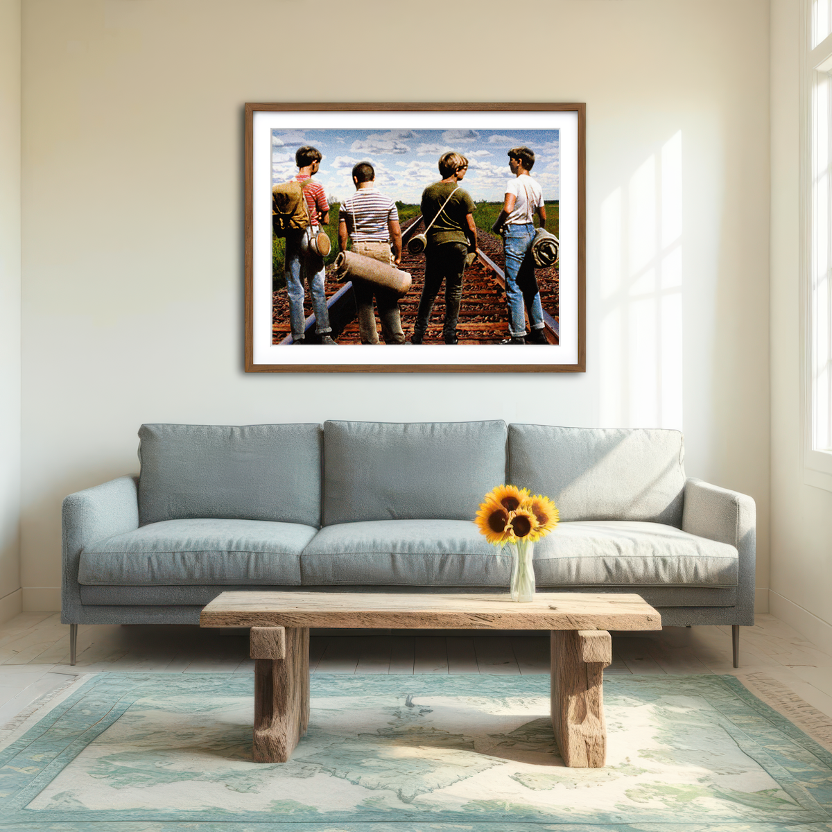 AUTO-MOCKUP ROOM | Stand By Me Wall Art