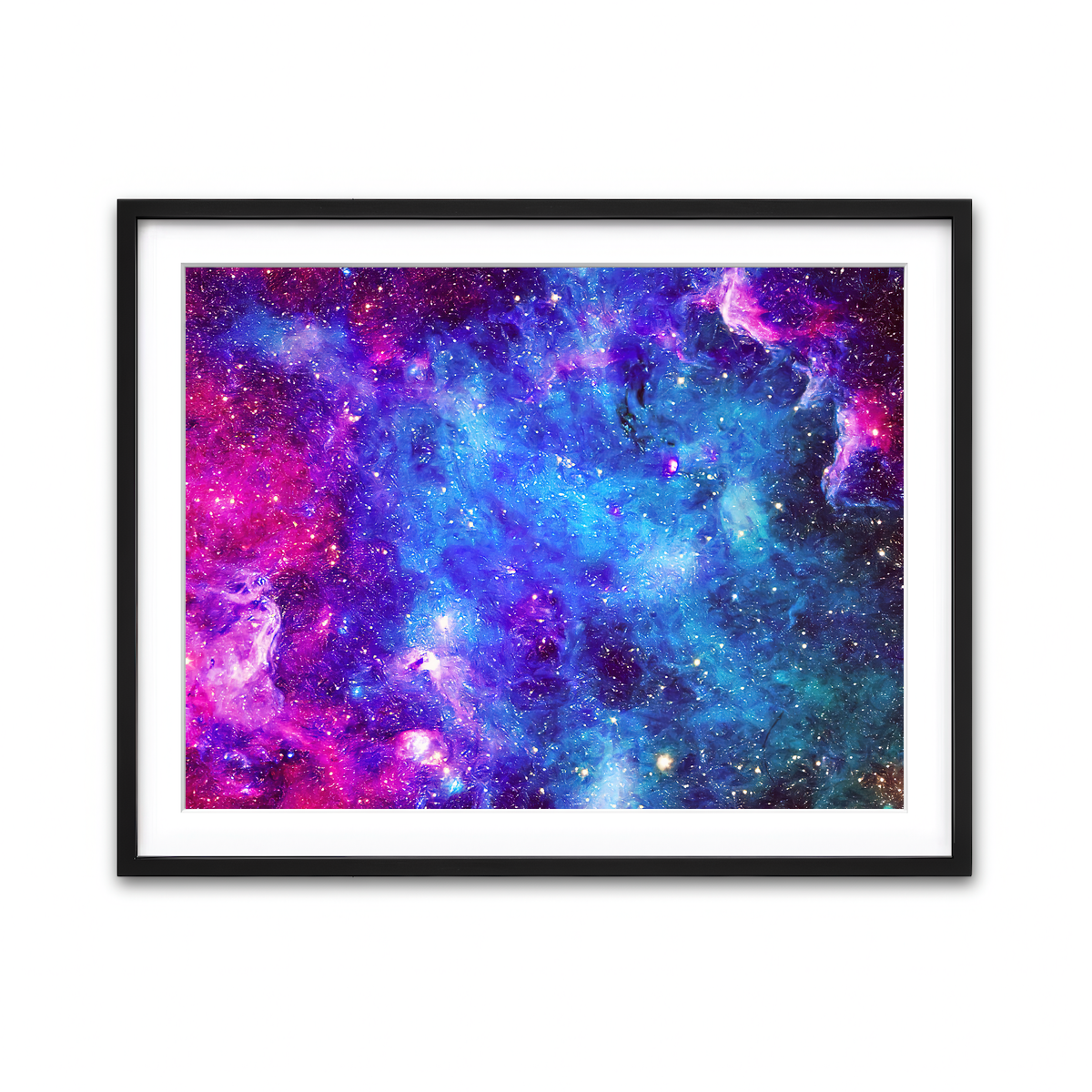 Framed Print 4x3 Black