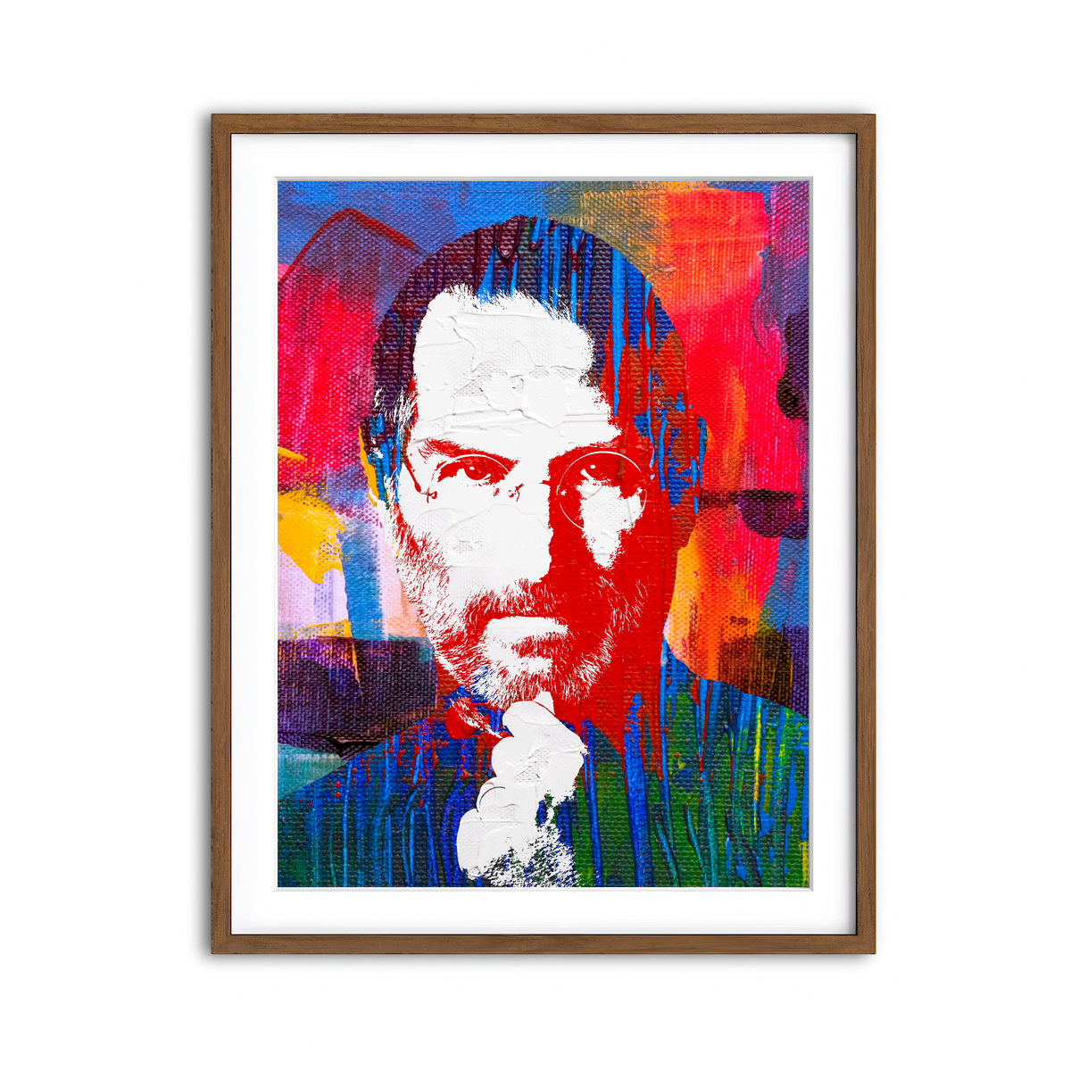 Framed Print 3x4 Walnut