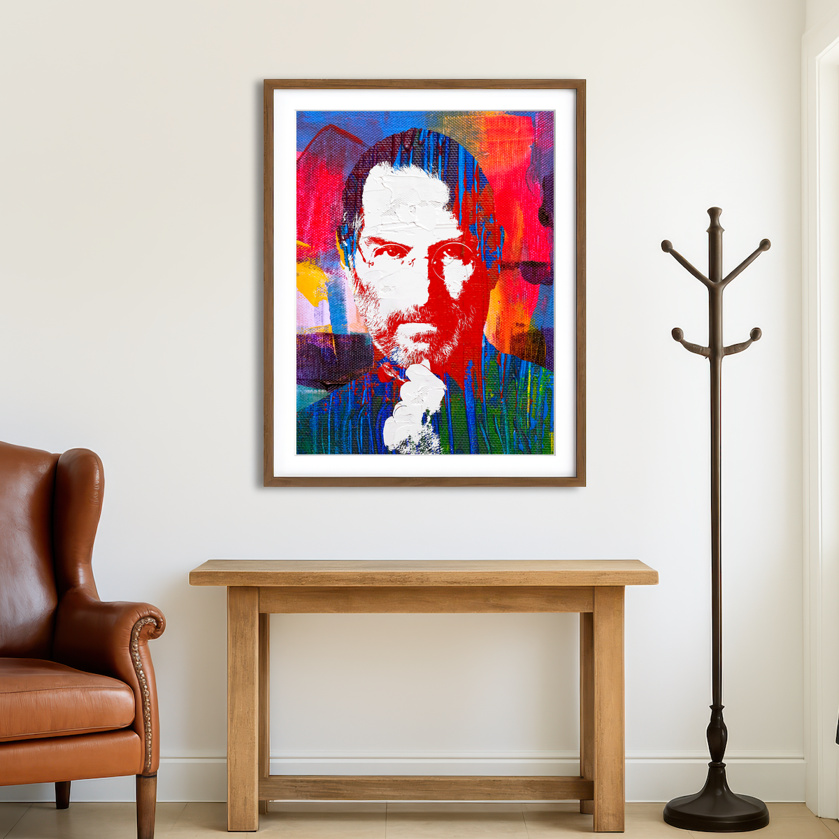 AUTO-MOCKUP ROOM | Steve Jobs 2 Wall Art