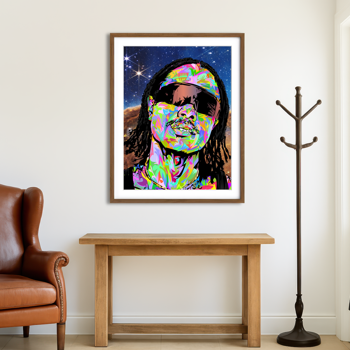 AUTO-MOCKUP ROOM | Steve Lacy Wall Art